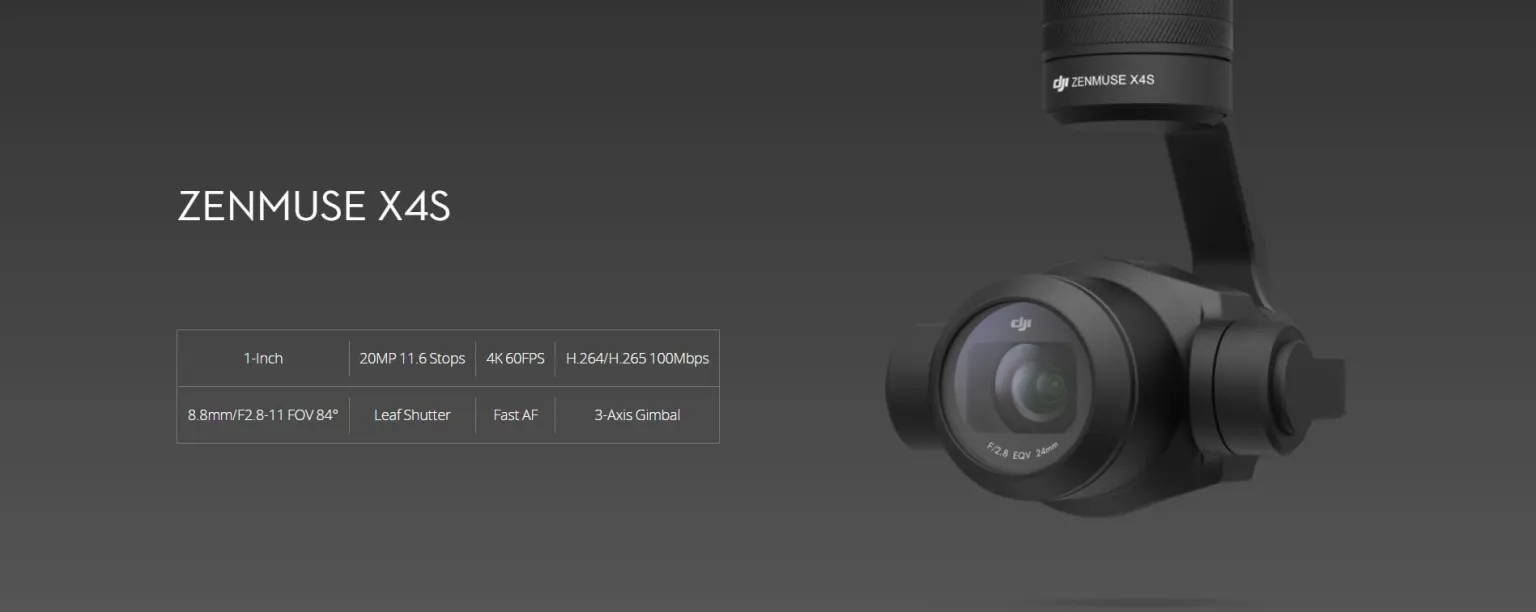 DJI Zenmuse X4S  美品 Buy Zenmuse X4S - DJI Store